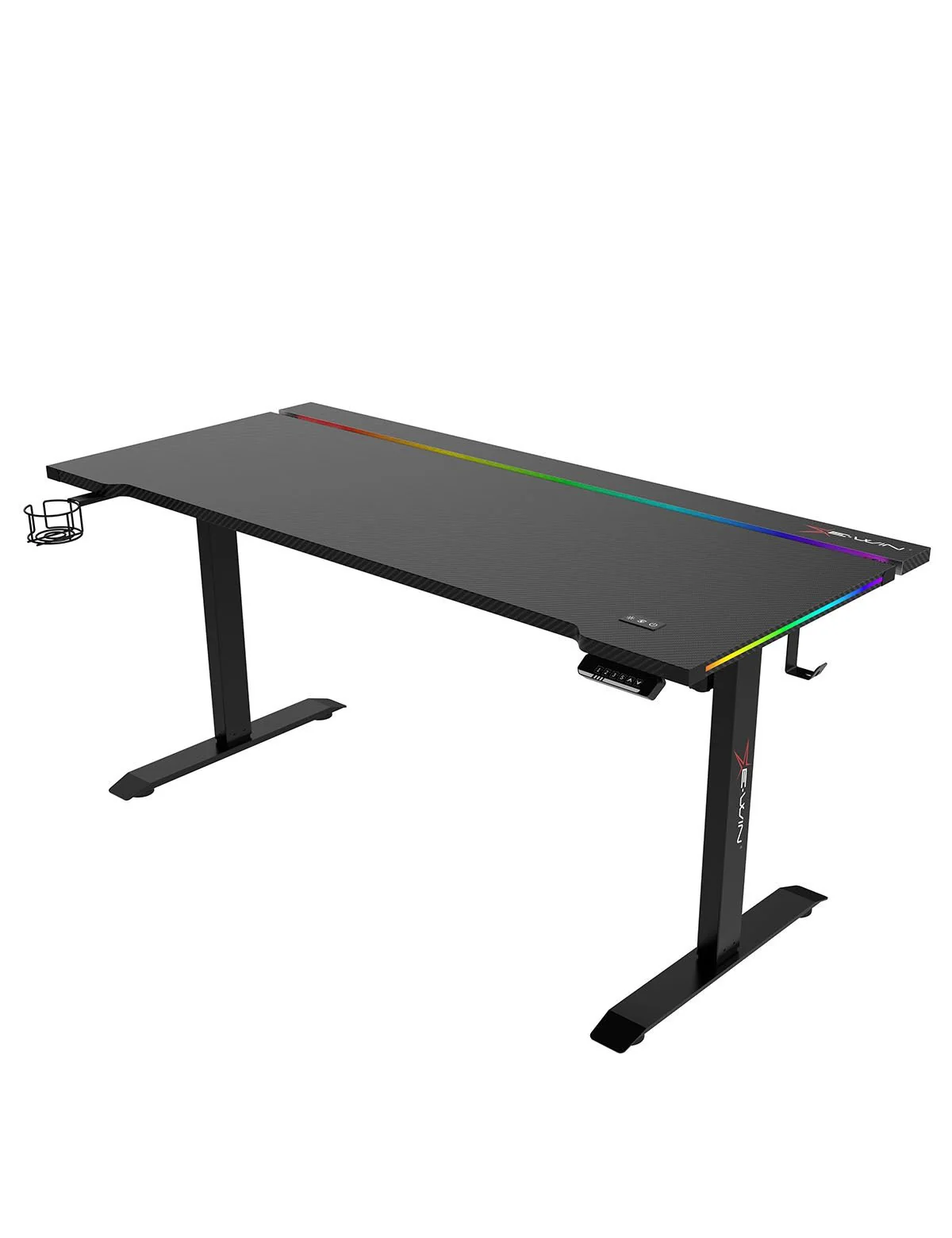 E-WIN Bravon Black Sit-to-Stand RGB Gaming Desk & Chair Bundle - Image 49