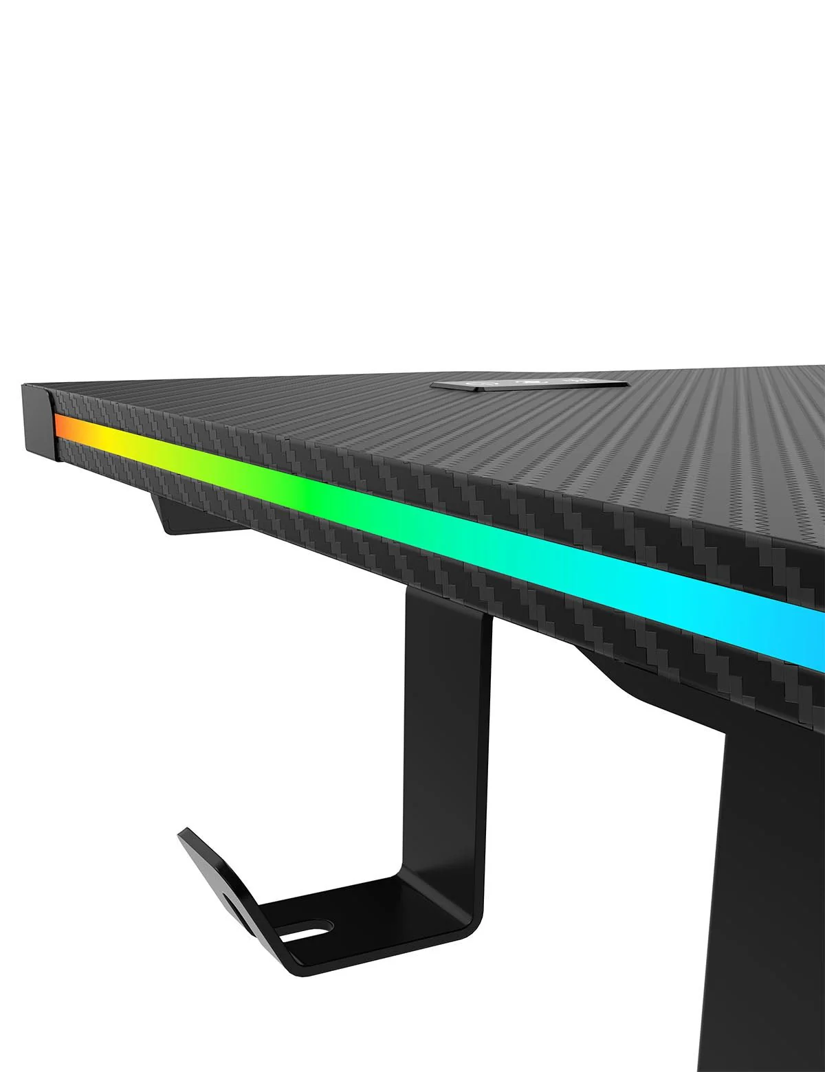 E-WIN Bravon Red Black Sit-to-Stand RGB Gaming Desk & Chair Bundle - Image 35