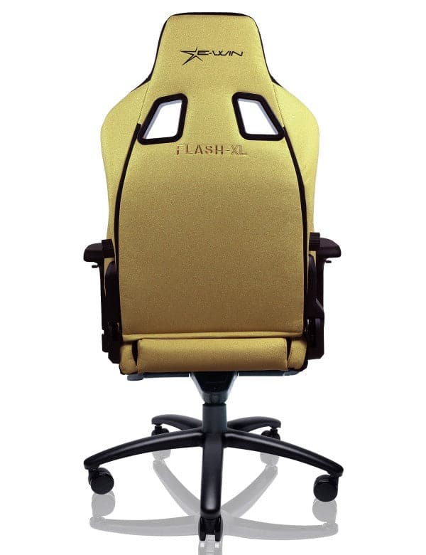 E-WIN Flash XL Size Upgraded Series Ergonomic Golden Computer Gaming Office Chair with Pillows - FLI-XL-REV - Image 7