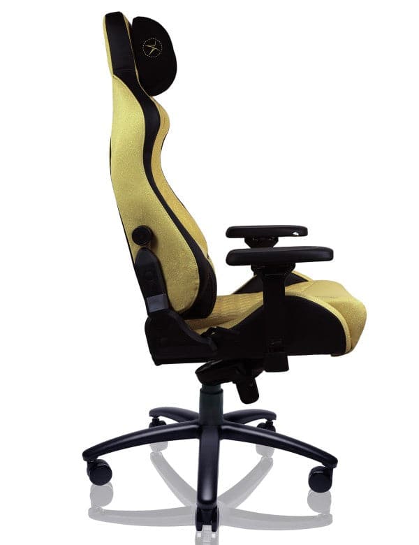 E-WIN Flash XL Size Upgraded Series Ergonomic Golden Computer Gaming Office Chair with Pillows - FLI-XL-REV - Image 4