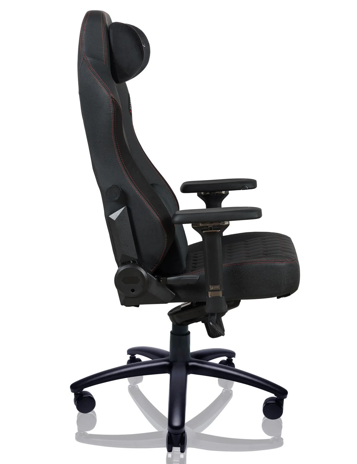 E-WIN Bravon Red White Sit-to-Stand RGB Gaming Desk & Chair Bundle - Image 10