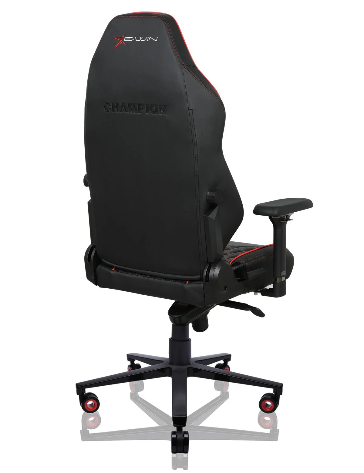 E-WIN Bravon Red White Sit-to-Stand RGB Gaming Desk & Chair Bundle - Image 15