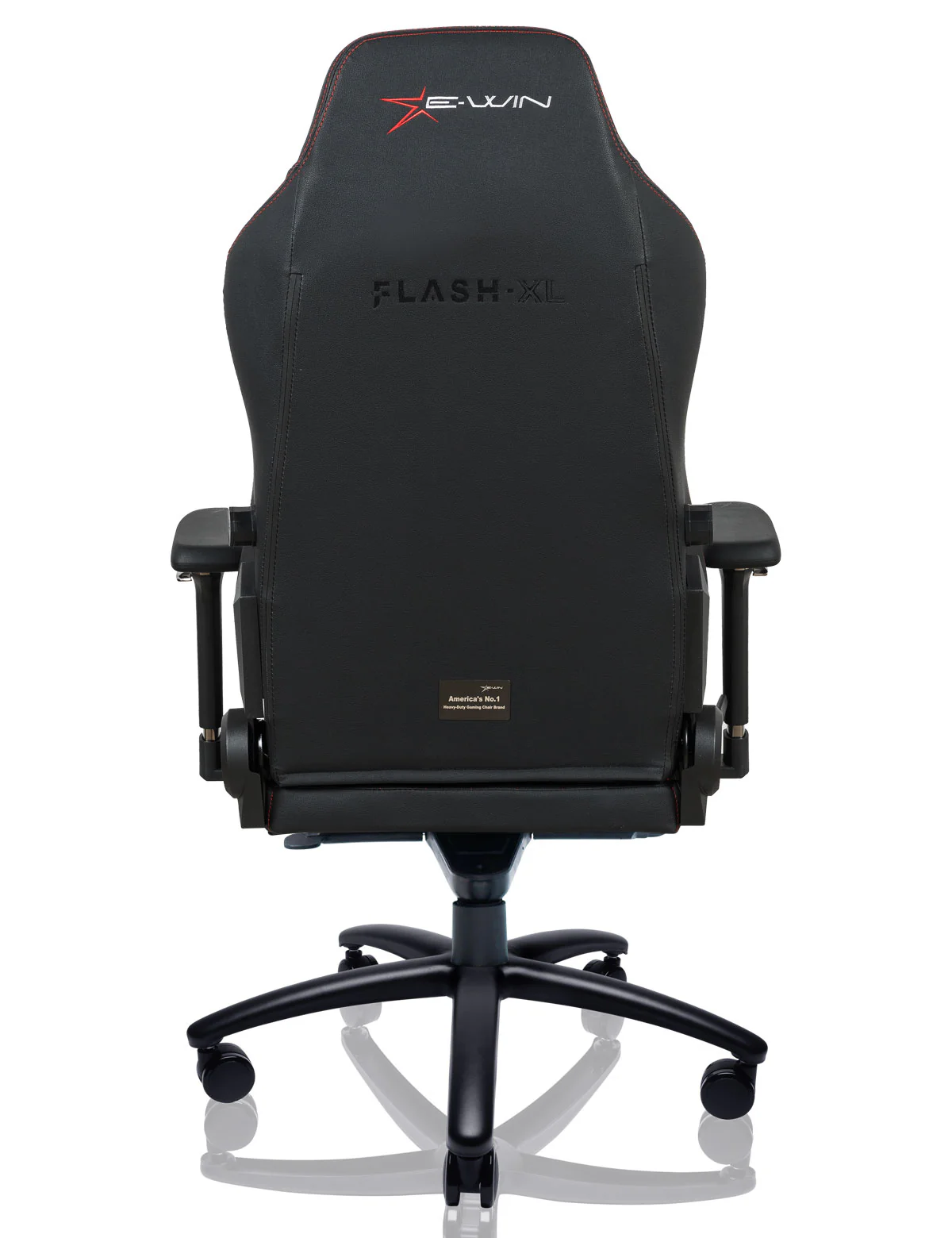 E-WIN Bravon Red White Sit-to-Stand RGB Gaming Desk & Chair Bundle - Image 7