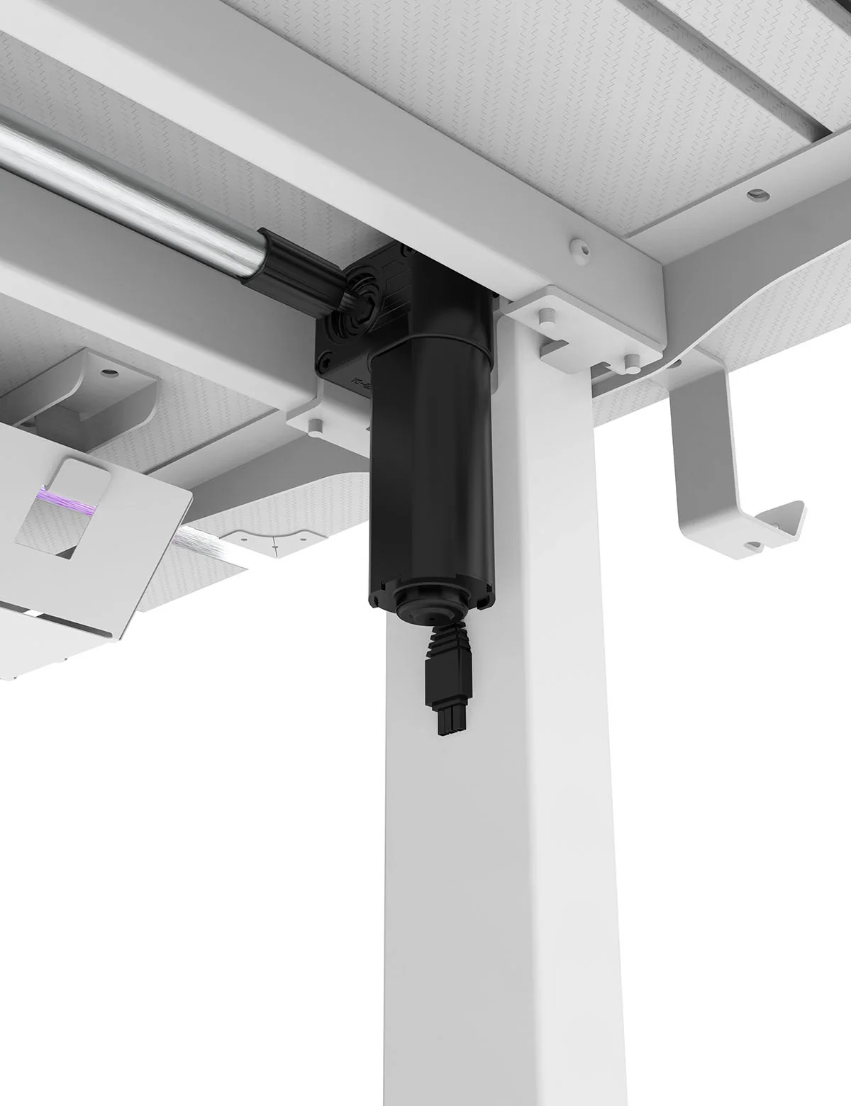 E-WIN Bravon RGB Full Metal Sit-to-Stand Desk - Image 15