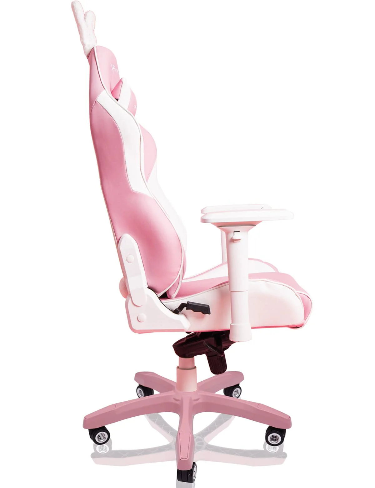 E-WIN Champion Series Ergonomic Computer Gaming Office Chair with Pillows, Pink Bunny - CPJ - Image 4