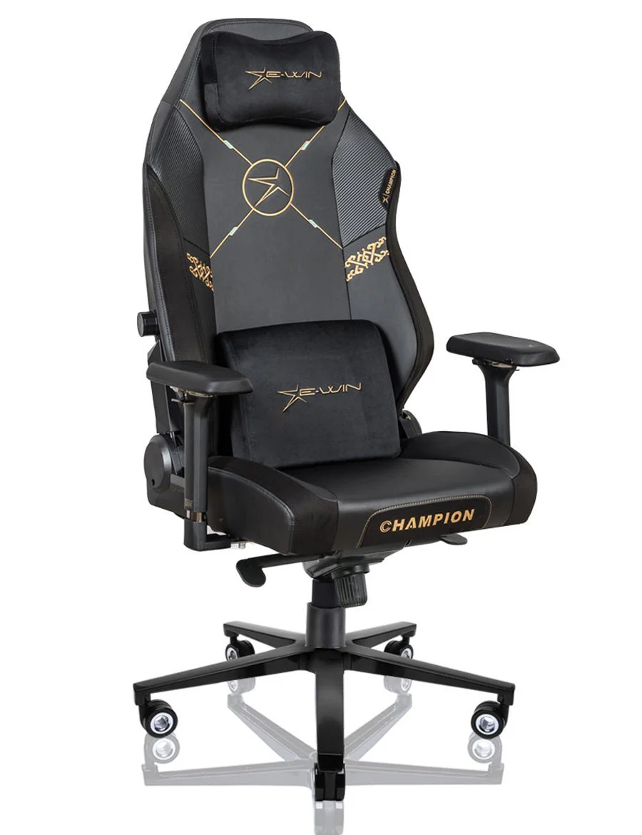 E-WIN Champion Upgraded Series Ergonomic Computer Gaming Office Chair with Pillows - CPJ-REV - Image 8