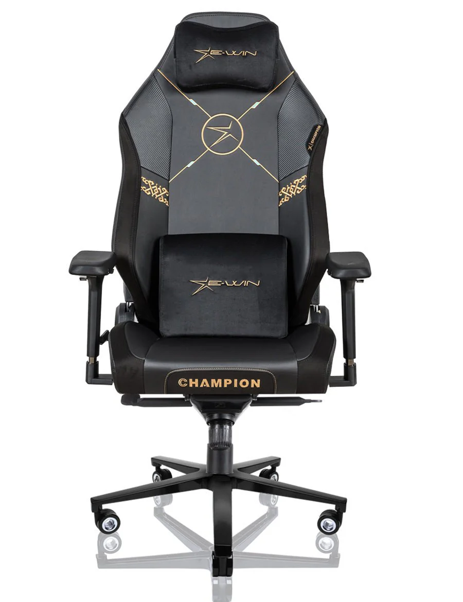 E-WIN Champion Upgraded Series Ergonomic Computer Gaming Office Chair with Pillows - CPJ-REV - Image 9