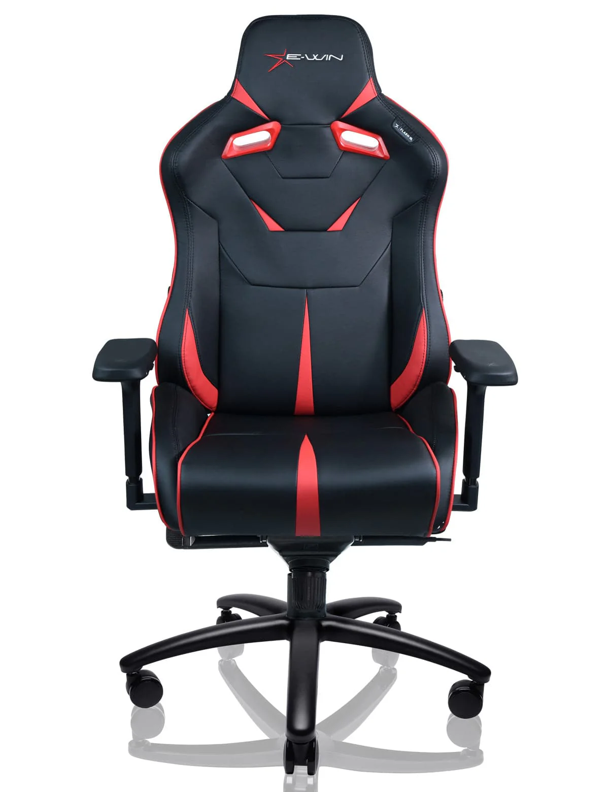 E-WIN Flash XL Size Upgraded Series Ergonomic Computer Gaming Office Chair with Pillows - FLB-XL-REV - Image 3
