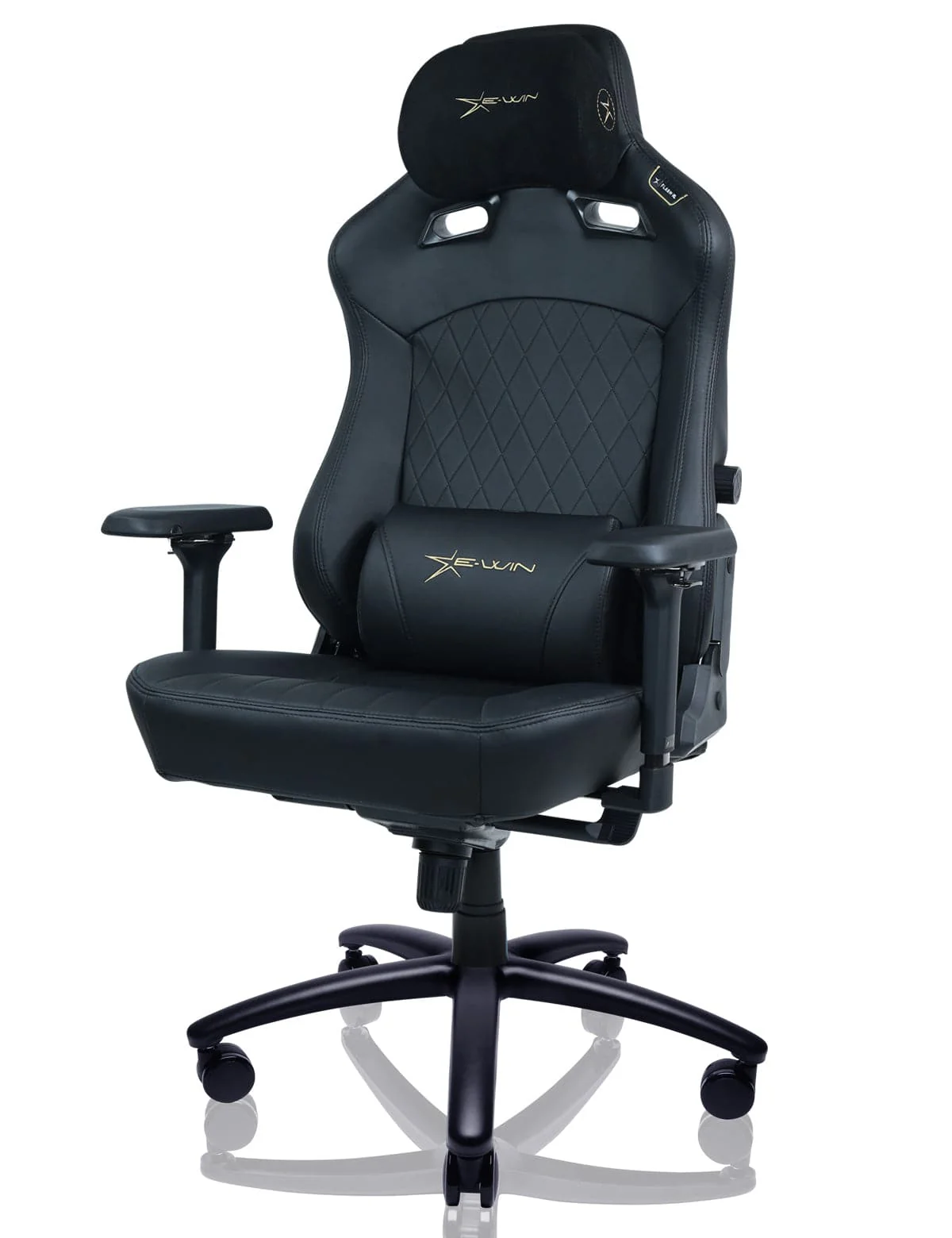 E-WIN Flash XL Size Upgraded Series Ergonomic Computer Gaming Office Chair with Pillows-FLH-XL-REV - Image 5