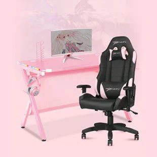 E-WIN Pink Calling Series Bellum Rubrum Brilliance Gaming Setup - Image 8